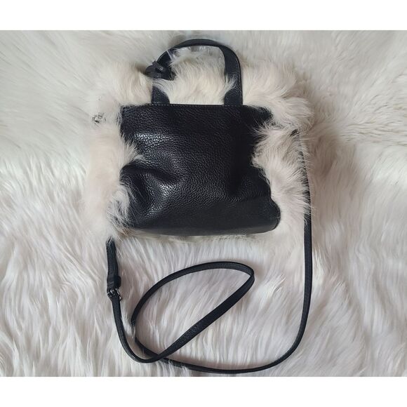Marc Jacobs|Fur & Leather Canteen Crossbody Bag - Picture 3 of 14